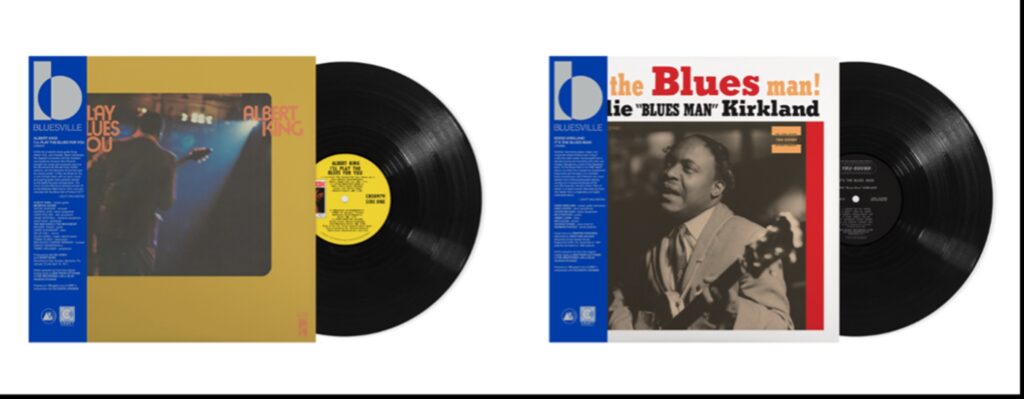 Craft Recordings and Bluesville Records announce reissues of electrifying albums from Albert King and Eddie Kirkland