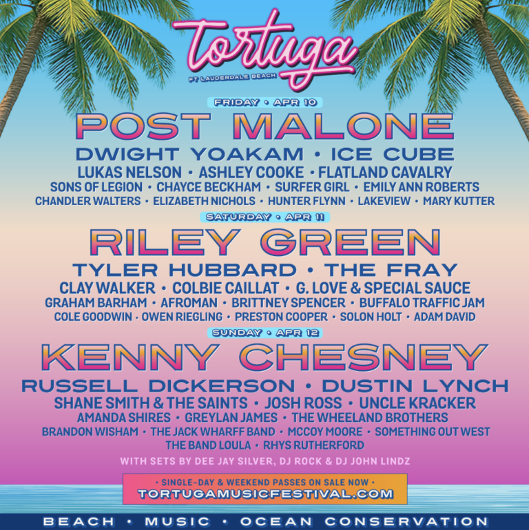 Tortuga Music Festival 2026 Returns with Focus on Ocean Conservation and Sustainability
