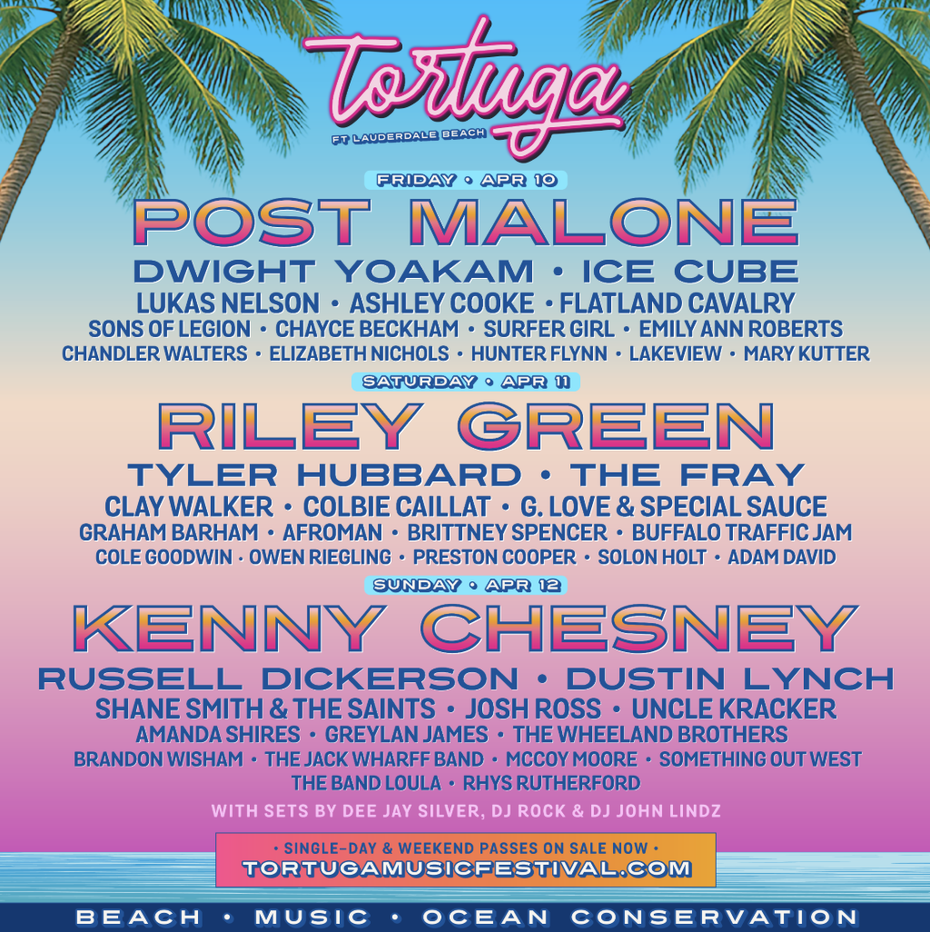 Tortuga Music Festival 2026 Returns with Focus on Ocean Conservation and Sustainability