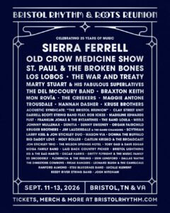 Bristol Rhythm & Roots Reunion Adds Old Crow Medicine Show for 25th Anniversary