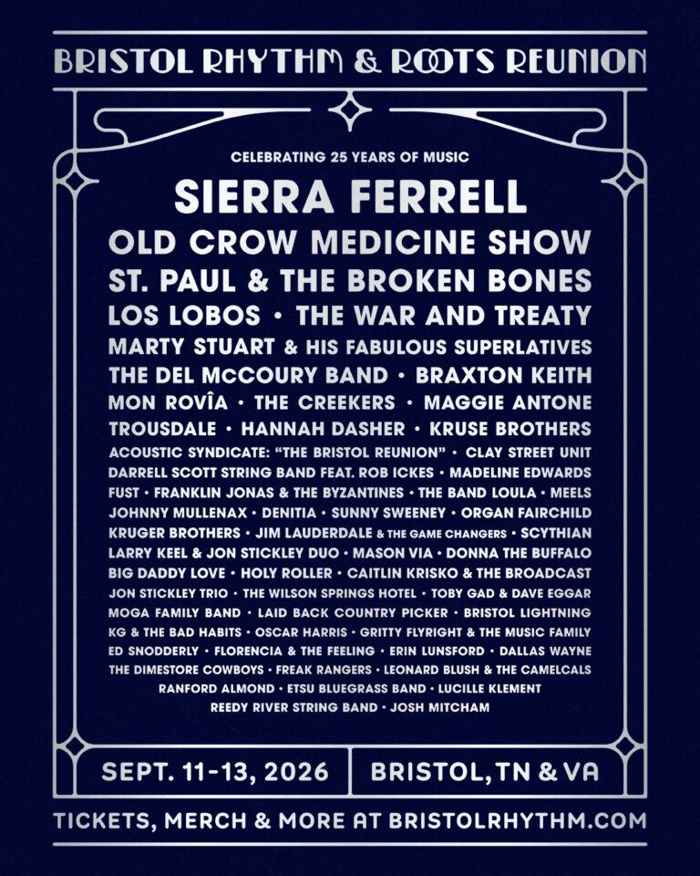 Bristol Rhythm & Roots Reunion Adds Old Crow Medicine Show for 25th Anniversary