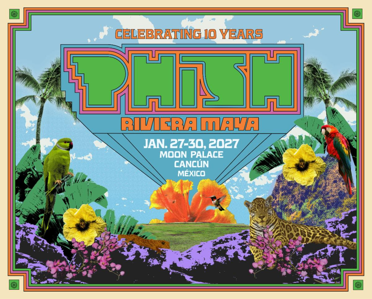 Phish Return To Mexico For 10th Anniversary Celebration Of Phish: Riviera Maya
