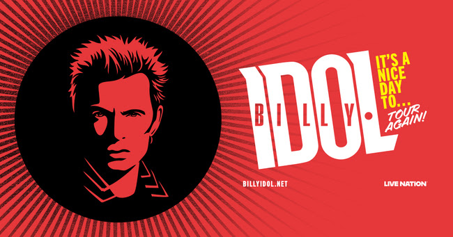 Billy Idol Sets 2026 Summer Tour Dates: It’s A Nice Day To…Tour Again!