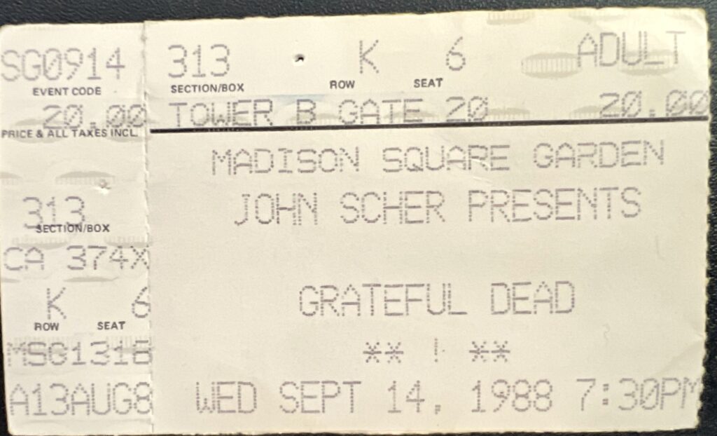 Grateful Dead Madison Square Garden 1988 Shows Released in Hi-Res via Dead Drops Tuesday