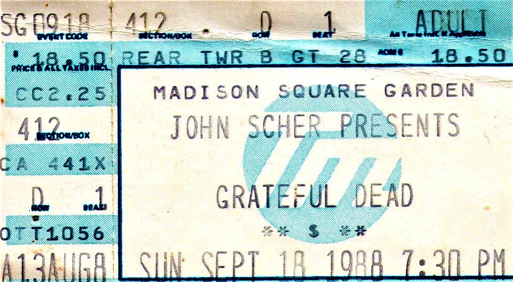 Grateful Dead’s Madison Square Garden 1988 Run Gets a Fresh Play Dead Spotlight