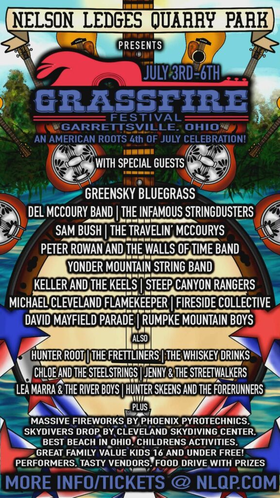 Grassfire Festival Returns to Nelson Ledges Quarry Park in 2026
