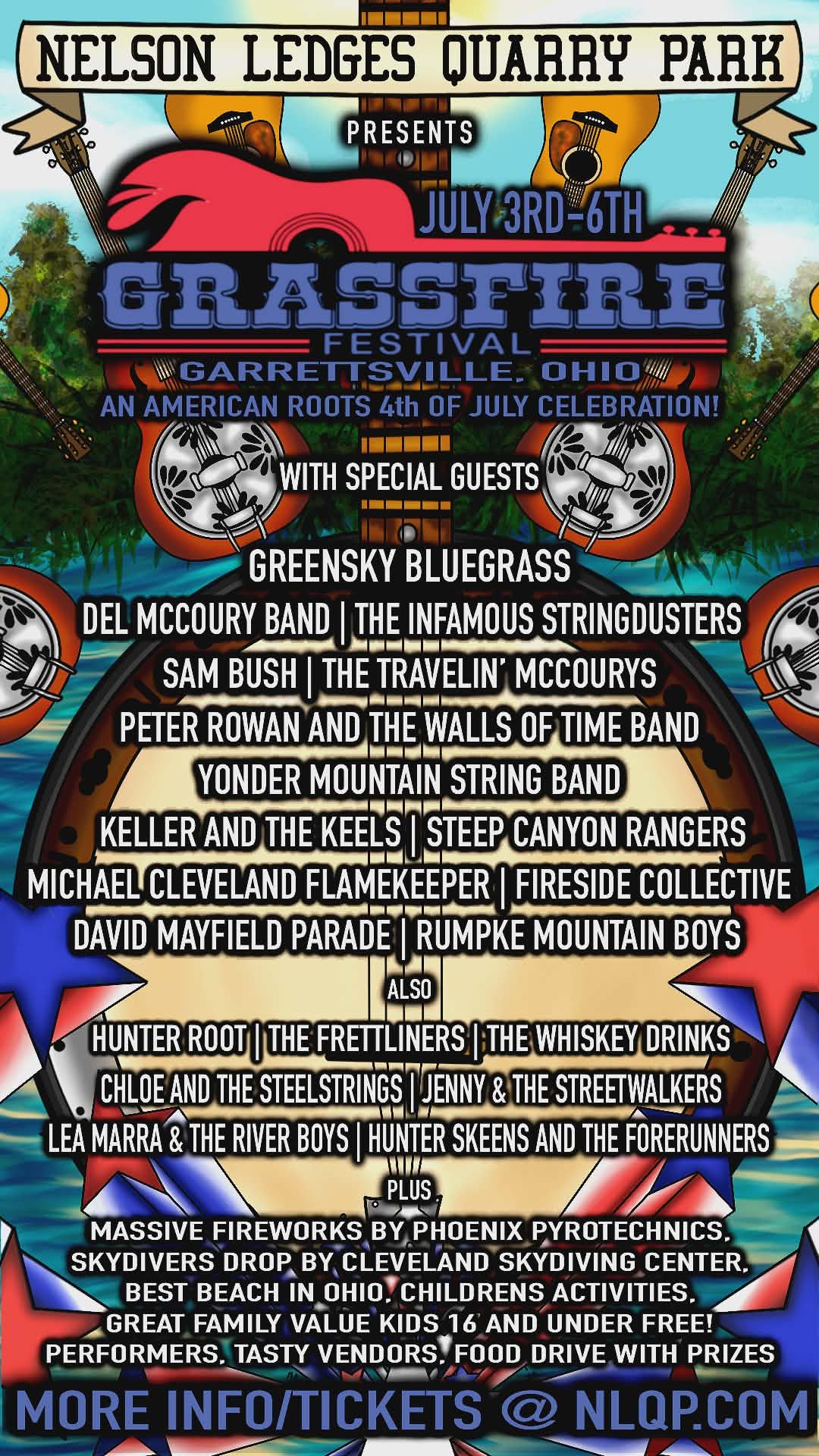Grassfire Festival Returns to Nelson Ledges Quarry Park in 2026
