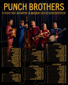 Punch Brothers Add 31 Dates to 2026 North American Tour