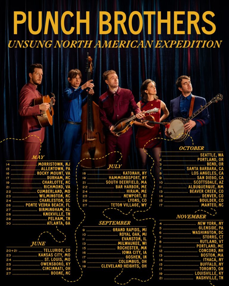 Punch Brothers Add 31 Dates to 2026 North American Tour