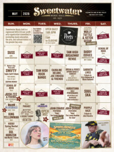 Sweetwater Music Hall Announces Upcoming May and June 2026 Shows