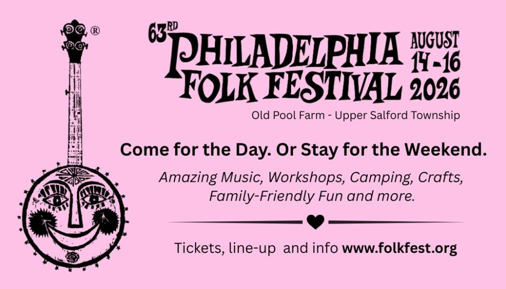 Philadelphia Folk Festival Announces Second Round of 2026 Performers