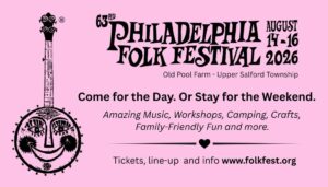 Philadelphia Folk Festival Announces Second Round of 2026 Performers