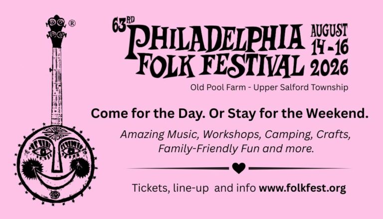 Philadelphia Folk Festival Announces Second Round of 2026 Performers