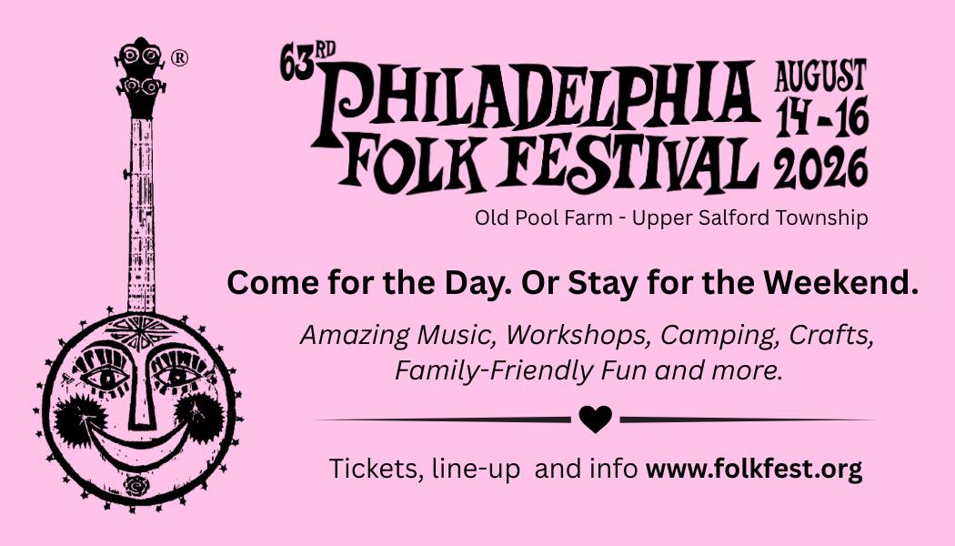 Philadelphia Folk Festival Announces Second Round of 2026 Performers