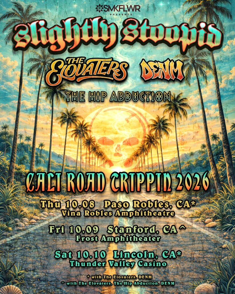 Slightly Stoopid Announces Cali Road Trippin 2026 Dates