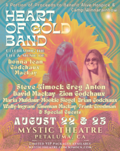 Heart of Gold Band Celebrates Donna Jean Godchaux Mackay