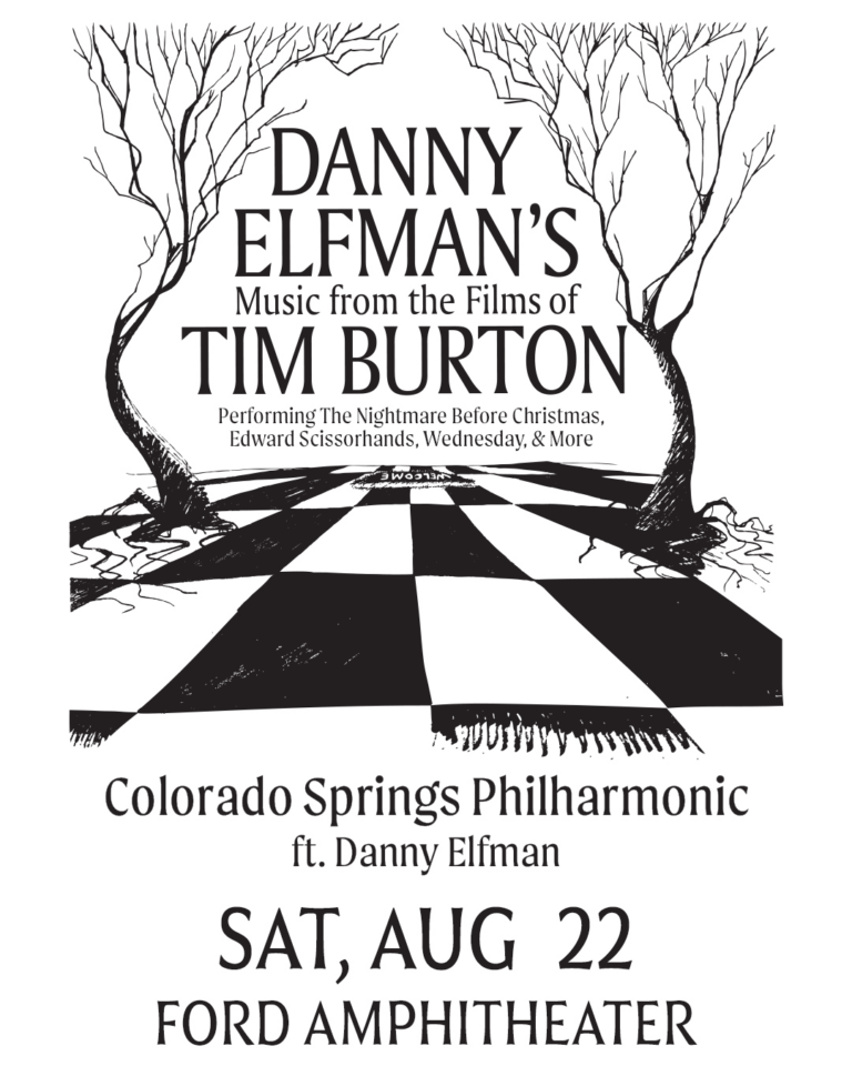 Danny Elfman’s Music From the Films of Tim Burton Comes to Colorado Springs
