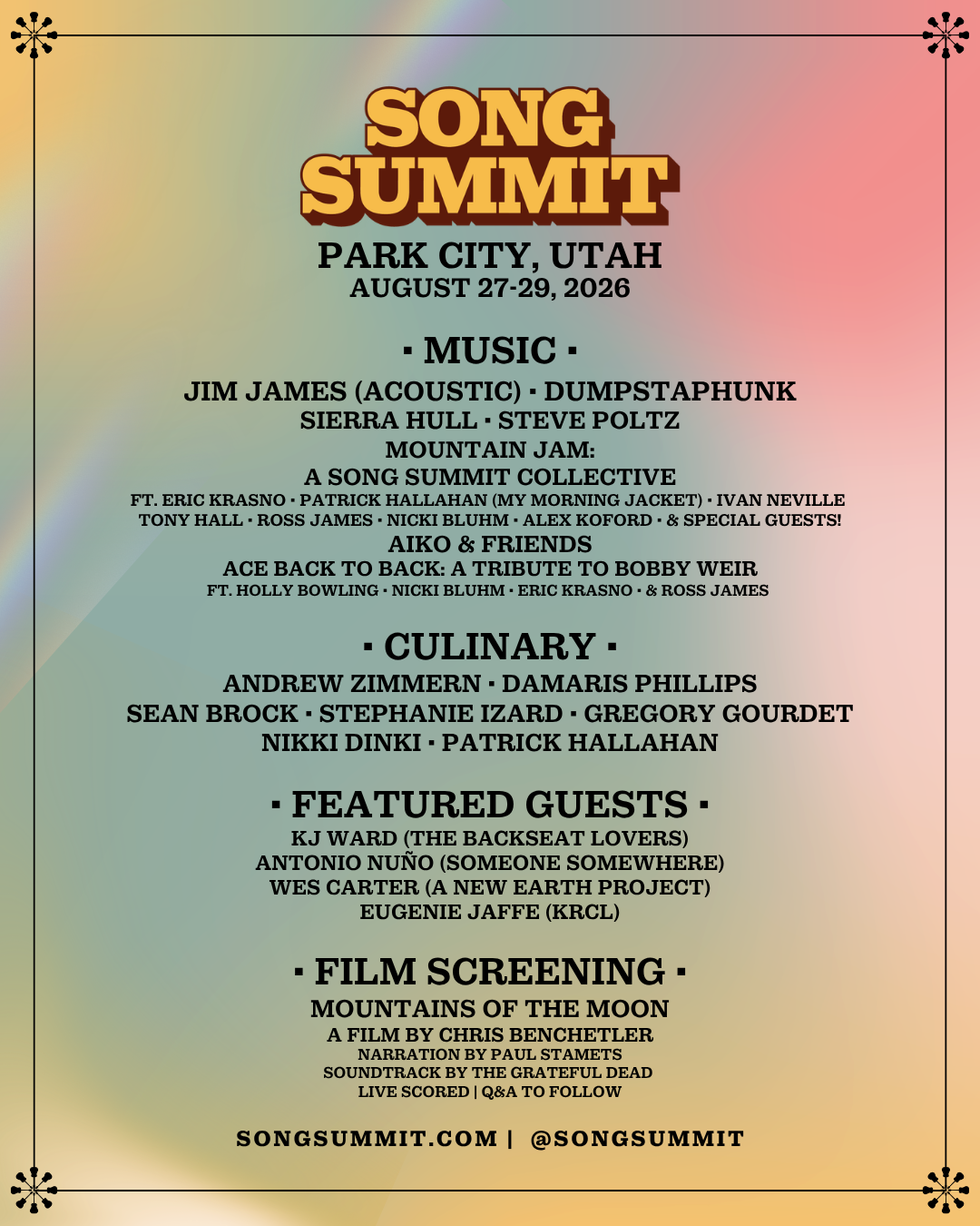 Song Summit Marries Music and Cuisine for Feast of the Senses