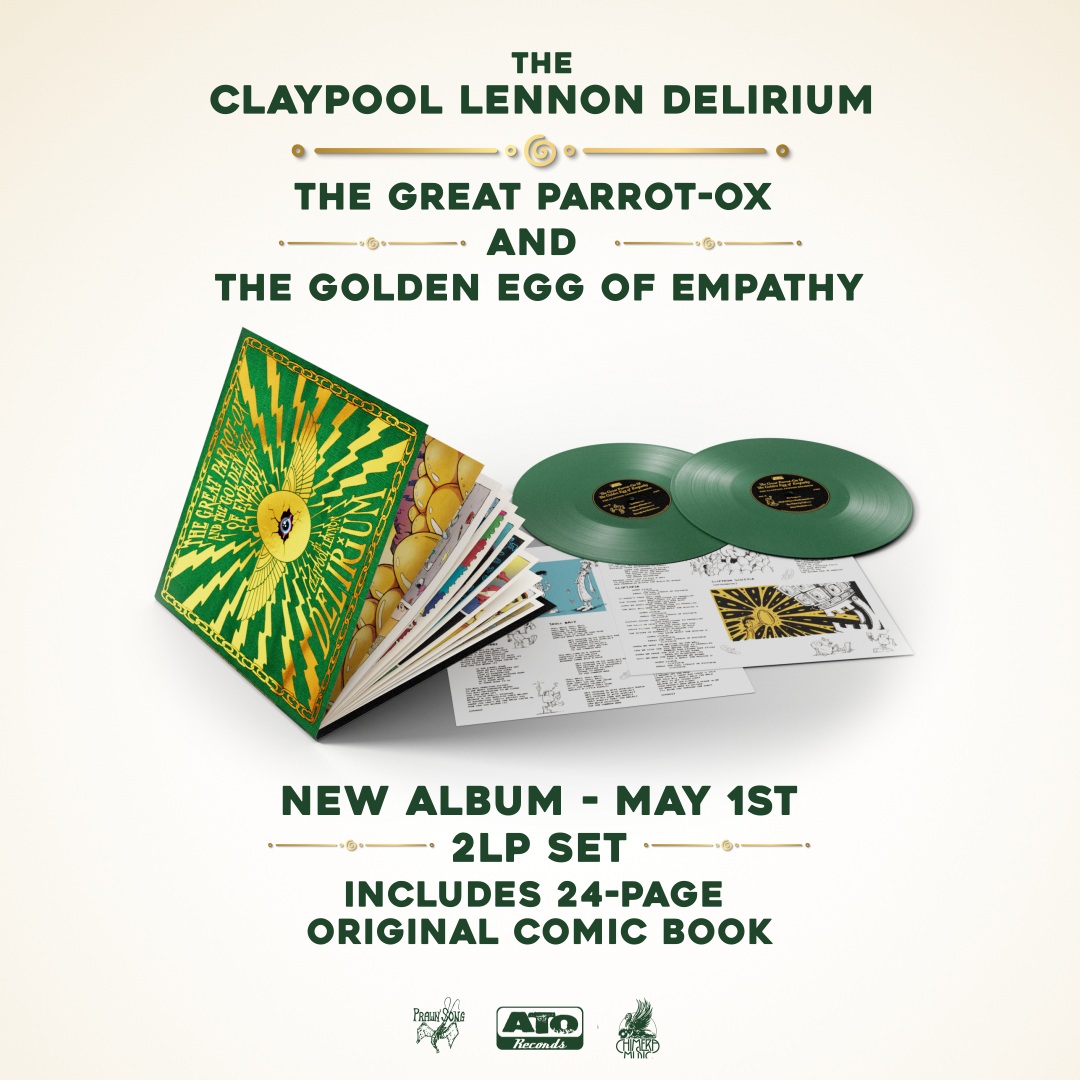The Claypool Lennon Delirium Release New Album The Great Parrot-Ox and the Golden Egg of Empathy