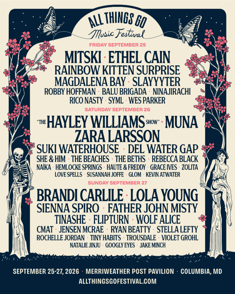 All Things Go Festival 2026 Lineup Announced: Hayley Williams, Brandi Carlile, Mitski & More