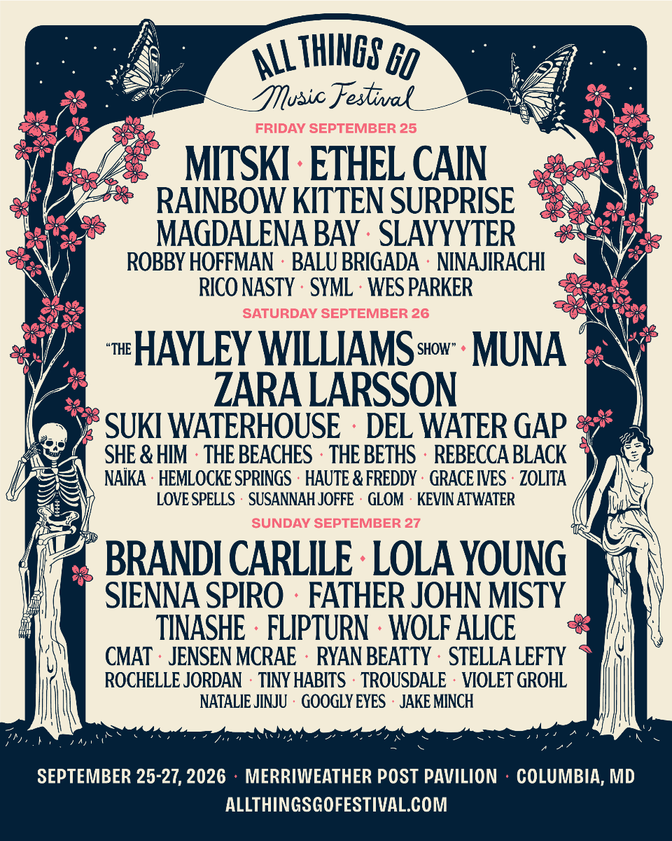 All Things Go Festival 2026 Lineup Announced: Hayley Williams, Brandi Carlile, Mitski & More