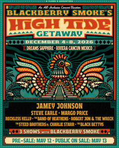 Blackberry Smoke Announces High Tide Getaway 2026 at Dreams Sapphire Resort