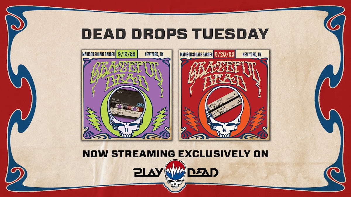 Grateful Dead MSG 9/19/88 and 9/20/88 Hit Play Dead in Hi-Res