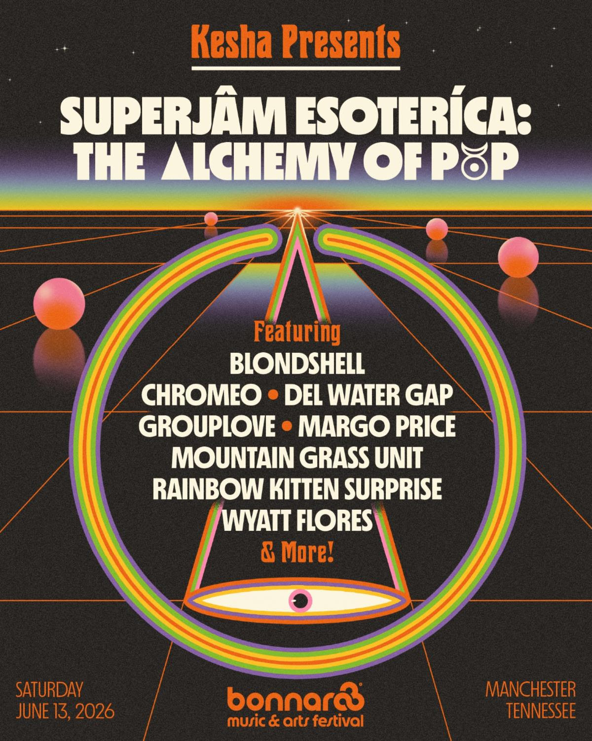Bonnaroo Unveils 2026 SuperJam Lineup