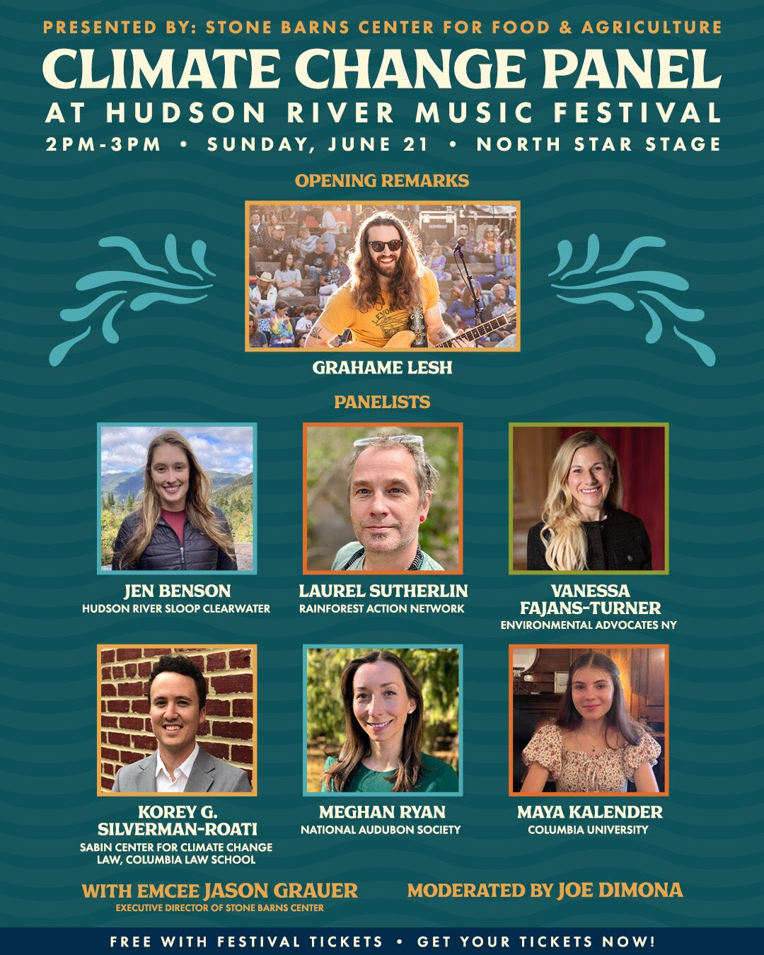 Hudson River Music Festival Announces Climate Panel with Grahame Lesh