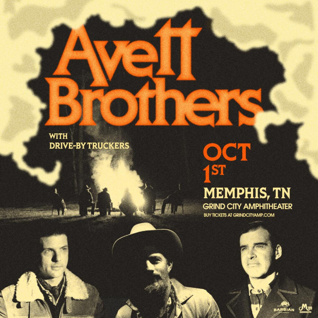 Grind City Amp Announces The Avett Brothers with Drive-By Truckers on October 1