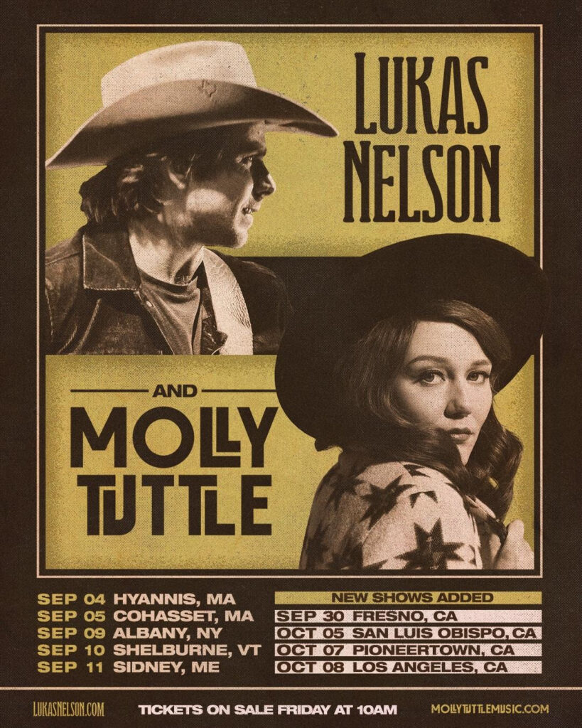 Lukas Nelson and Molly Tuttle Add West Coast Dates