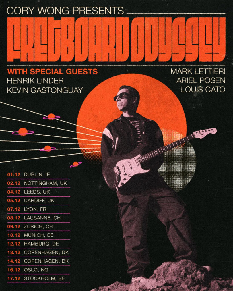 Cory Wong Announces “Fretboard Odyssey” ft. Mark Lettieri and Ariel Posen