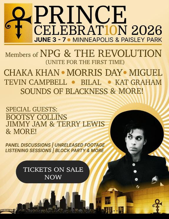 Prince Celebration Reveals Full 10th Anniversary “Celebration of Life” Programming