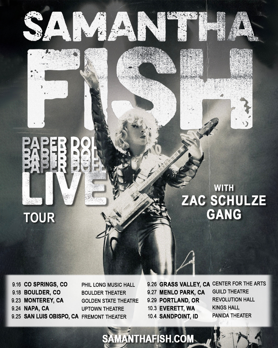 Samantha Fish Announces New Tour Dates and Paper Doll Live