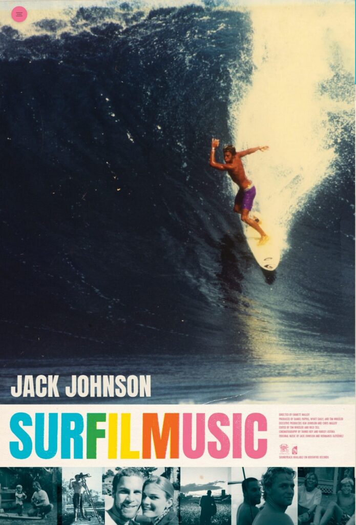Jack Johnson Announces SURFILMUSIC Cinema Release