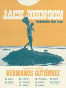 Jack Johnson Announces SURFILMUSIC Tour 2026