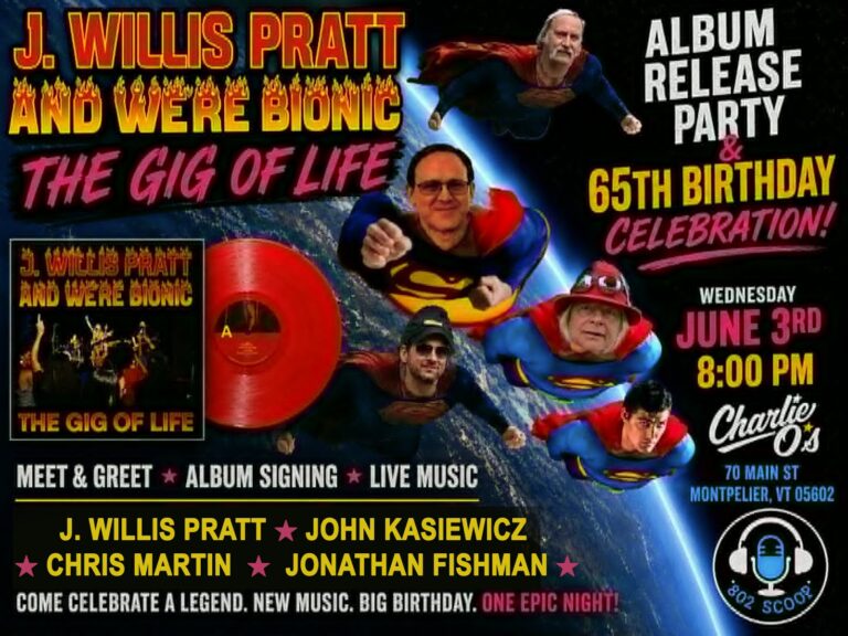 J. Willis Pratt Brings Album Release and Birthday Show to Charlie-O’s