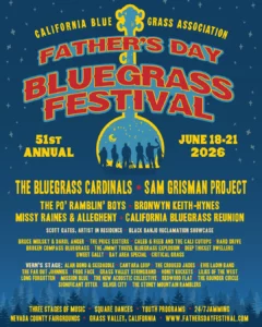 Father’s Day Bluegrass Festival Returns to Grass Valley