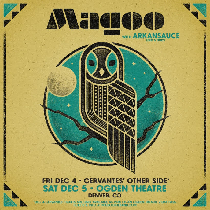 Magoo Announces Two-Night Denver Run with Arkansauce