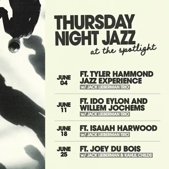 New Thursday Jazz Night Series at The Spotlight in Los Angeles