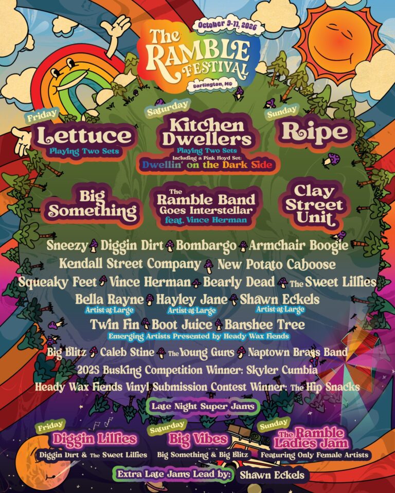 The Ramble Festival Celebrates Five Years with Lettuce, Kitchen Dwellers and Vince Herman