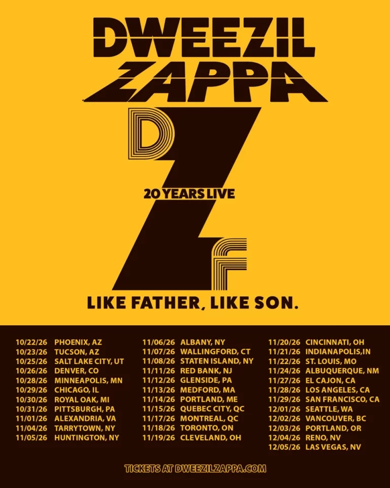 Dweezil Zappa Announces DZ20: Like Father, Like Son Tour