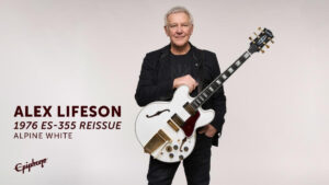 Epiphone Announces Alex Lifeson 1976 ES-355 Reissue