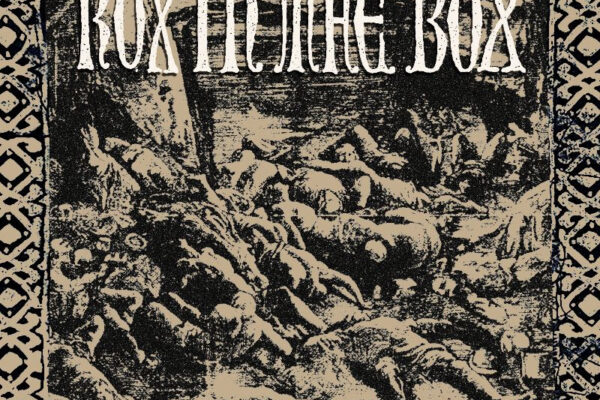 Album cover for The Dead South featuring a distressed, chaotic scene with ornate border and the band name at the bottom.