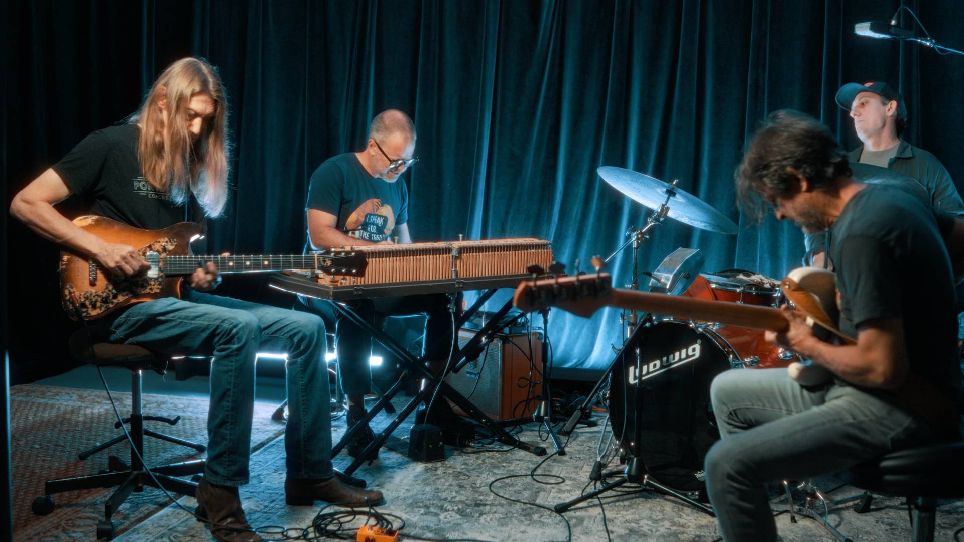 Oliver Wood, Matt Glassmeyer, Ted Pecchio & Mark Raudabaugh are Slow Accordion