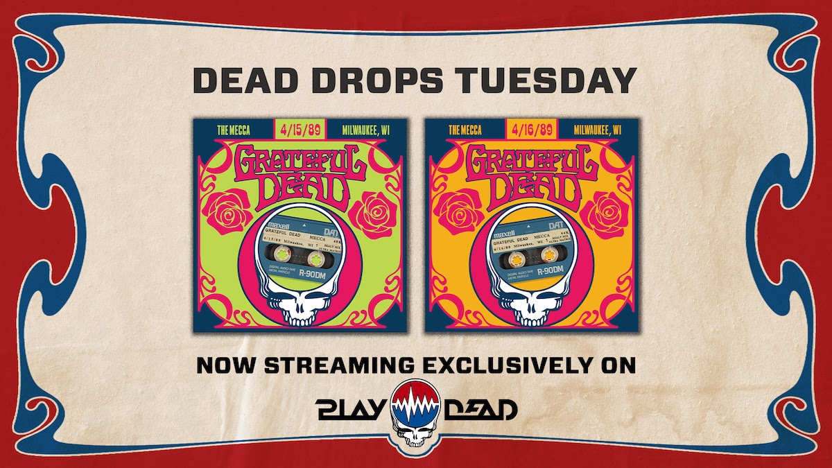 Tuesday Dead Drops Heads to Milwaukee for Two Nights of Spring ’89 Grateful Dead