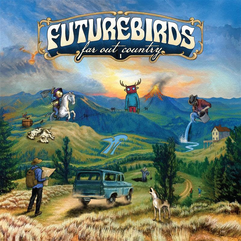 Futurebirds’ First Double LP ‘Far Out Country’ Out Now