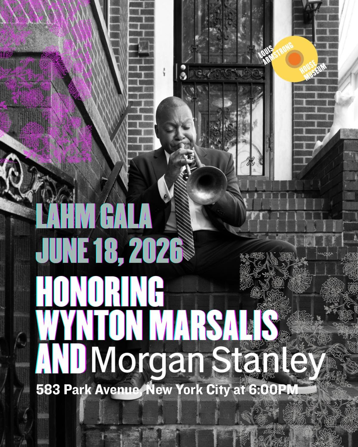 Louis Armstrong House Museum Gala to Honor Wynton Marsalis
