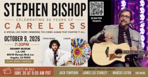 Stephen Bishop Announces First Live Performance in Seven Years at the GRAMMY Museum