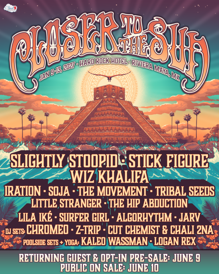 Details For 12th Annual Closer to the Sun with Slightly Stoopid, ﻿Stick Figure & Wiz Khalifa Announced
